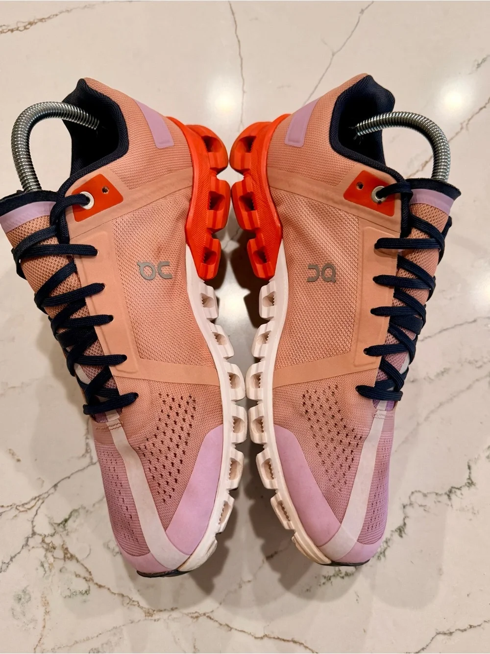 ON Womens Cloudflow 3 Running Shoes Size 9.5 Rose Fiji
